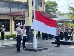 Wakapolres Rembang Pimpin Upacara Hari Kesadaran Nasional Pagi Ini