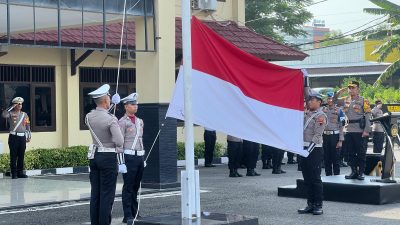 Wakapolres Rembang Pimpin Upacara Hari Kesadaran Nasional Pagi Ini