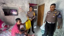 Satlantas Polres Rembang Besuk Korban Laka Lantas Dalam Rangka Ops Keselamatan Candi 2025