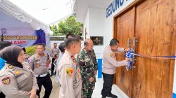 Kapolres Rembang Resmikan Gedung “Promoter” Pos Laka 09 Satlantas Polres Rembang di Lasem