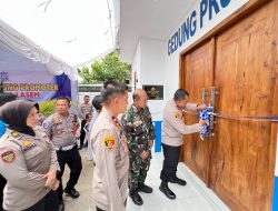 Kapolres Rembang Resmikan Gedung “Promoter” Pos Laka 09 Satlantas Polres Rembang di Lasem