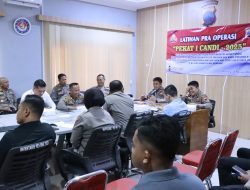 Cipta Kondisi Ramadhan Khidmat, Polres Rembang Gelar Latpraops Pekat Candi 2025