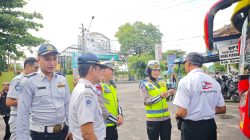 Gelar Ramp Check Jelang Ops Ketupat Candi 2025, Satlantas Polres Rembang Pastikan Kondisi Bus & Pengemudi Layak Jalan