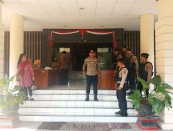 Polres Rembang Gelar Pengamanan Serah Terima Jabatan Bupati & Wakil Bupati Rembang Periode 2025/2030