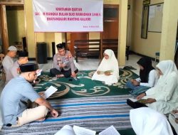 Di Hari Ke-16 Bulan Ramadhan Polsek Kaliori Polres Rembang Gelar Khataman Al-Quran Bersama Bhayangkari