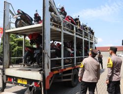 Polda Jateng Kick Off Program Valet Ride, Pemudik Antusias