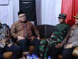 Polres Rembang Show Of Force Malam Takbiran, dan Cek Pos Pelayanan Bersama Forkopimda
