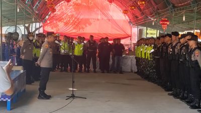 Polres Rembang Melaksanakan Pengamanan Festival Pawai KongCo MakCo