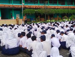 Kanit Reskrim Polsek Lasem Gelar Sosialisasi Bahaya Miras & Narkoba di SMP N 1 Lasem
