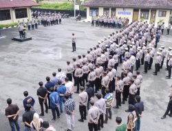 Cek Kondisi Personil, Kapolres Rembang Gelar Konsolidasi Pasca Kegiatan May Day 2025