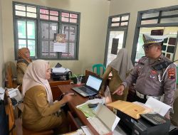 Gelar Penyuluhan & Dikmas Lantas, Satlantas Polres Rembang Gaungkan Tertib Lalu Lintas