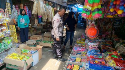 Binluh Di Pasar, Upaya Preemtif Cegah Premanisme Oleh Satgas Binmas Polres Rembang