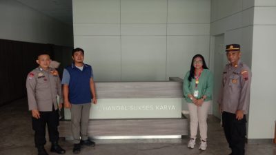 Kunjungi Management PT. HSK, Satgas Binmas Himbau Tingkatkan Kewaspadaan Adanya Praktik Premanisme