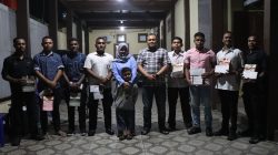 Malam Perpisahan Bintara Remaja Asal Papua, Kapolres Rembang Gelar di Rumah Dinas