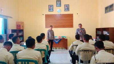 Gelar Binluh Dengan Satpam Pabrik, Satgas Binmas Polres Rembang Fokus Pencegahan Premanisme