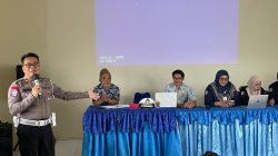 Satlantas Polres Rembang Sosialisasikan Keselamatan Berlalu Lintas kepada Pelajar Sekolah