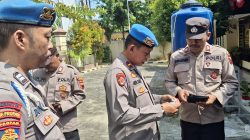 Hindarkan Pelanggaran, Si Propam Polres Rembang Gelar Gaktiblin ke Polsek Jajaran