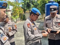 Hindarkan Pelanggaran, Si Propam Polres Rembang Gelar Gaktiblin ke Polsek Jajaran