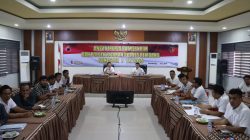 Sat Reskrim dan Polsek Jajaran Polres Rembang Gelar Anev Kinerja Semester I TA. 2025