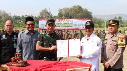 Wakili Kapolres, Kabag Ops Polres Rembang Hadiri Pembukaan TMMD Sengkuyung Tahap III Tahun 2025