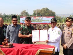 Wakili Kapolres, Kabag Ops Polres Rembang Hadiri Pembukaan TMMD Sengkuyung Tahap III Tahun 2025