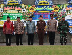 Wakili Kapolres, Kabag Ren Polres Rembang Hadiri Upacara Peringatan Hari Koperasi ke-78