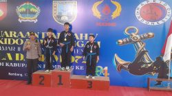 Kapolsek Rembang Kota Hadiri Upacara Pembukaan Kejurda V dan Liga Pelajar II Hapkido Rembang