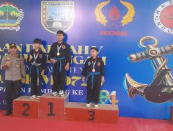 Kapolsek Rembang Kota Hadiri Upacara Pembukaan Kejurda V dan Liga Pelajar II Hapkido Rembang