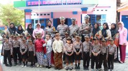 Ditlantas Polda Jateng Lakukan Asistensi Taman Lalu Lintas di TK Bhayangkari 48 Rembang