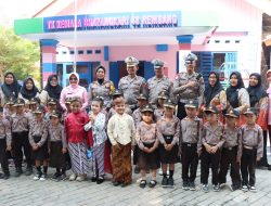 Ditlantas Polda Jateng Lakukan Asistensi Taman Lalu Lintas di TK Bhayangkari 48 Rembang