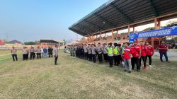 Polres Rembang Gelar Pengamanan Semifinal Bupati Cup 2025