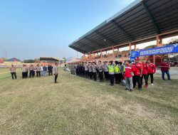 Polres Rembang Gelar Pengamanan Semifinal Bupati Cup 2025