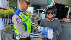 Satlantas Polres Rembang Gelar Dakgar & Sosialisasi Ops Patuh Candi 2025