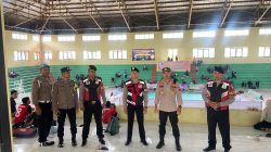 Polres Rembang Amankan Kejuaraan Pencak Silat IPSI Bhinaraharja Cup 2 di GOR Besi Rembang