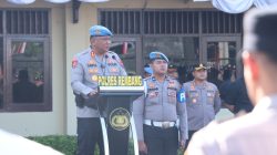 Kabid Propam Polda Jateng Pimpin Apel Pagi, Gelar Gaktiblin dan Berikan Arahan Kepada Anggota Polres Rembang