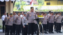 Kapolres Rembang Pimpin Apel Jam Pimpinan, Tekankan Kekompakan dan Kedisiplinan Anggota