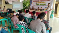 Satresnarkoba Polres Rembang Gelar Sosialisasi Desa Bersinar di Desa Suntri Gunem