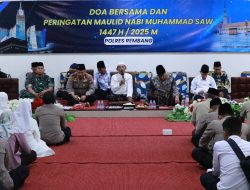 Polres Rembang Gelar Doa Bersama Peringati Maulid Nabi Muhammad SAW 1447 H/ 2025 M