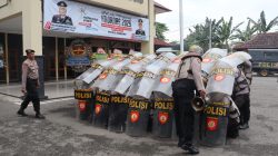 Asistensi Samapta Oleh Ditsamapta Polda Jateng di Polres Rembang