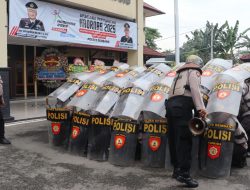 Asistensi Samapta Oleh Ditsamapta Polda Jateng di Polres Rembang
