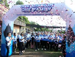 “One Mission One Family”, Ditlantas Polda Jateng Pererat Kekompakan di HUT Lalu Lintas ke-70