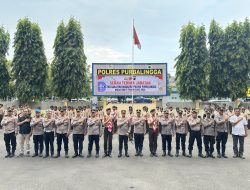 Kapolres Purbalingga Pimpin Sertijab Ketua Saka Bhayangkara