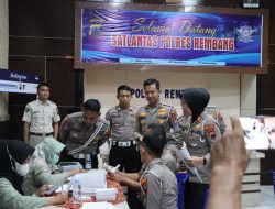 Si Dokkes Polres Rembang Gelar Pemeriksaan Kesehatan Spirometri dan Rontgen Paru-Paru untuk Anggota Satlantas