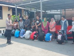 Polsek Sukolilo Gagalkan Tawuran Antar Genk Remaja, 12 Pelajar Diamankan