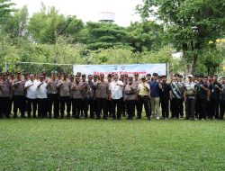 Kapolres Sukoharjo Pimpin Apel Akbar Kebangsaan Buruh di PT Konimex: “Buruh Bersinergi, Sukoharjo Kondusif, Ekonomi Bangkit”