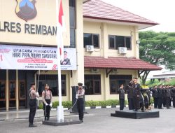 Berlangsung Khidmat, Polres Rembang Gelar Upacara Peringatan Hari Pahlawan 10 November 2025