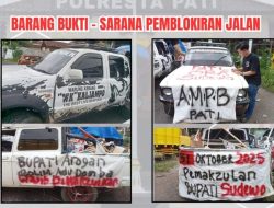 Polresta Pati Tetapkan Dua Pelaku Pemblokiran Pantura sebagai Tersangka