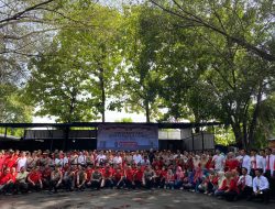 Polresta Surakarta Gelar Apel Kebangsaan Bersama Serikat Pekerja dan Buruh Kota Surakarta