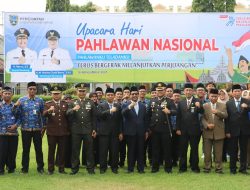 Kapolres Rembang Hadiri Upacara Peringatan Hari Pahlawan Nasional ke-80 Tahun 2025 di Kantor Bupati Rembang