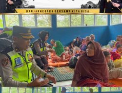 Polres Banjarnegara Terjunkan Personel Lakukan Penanganan Bencana Longsor Pandanarum, Evakuasi Hingga Trauma Healing
